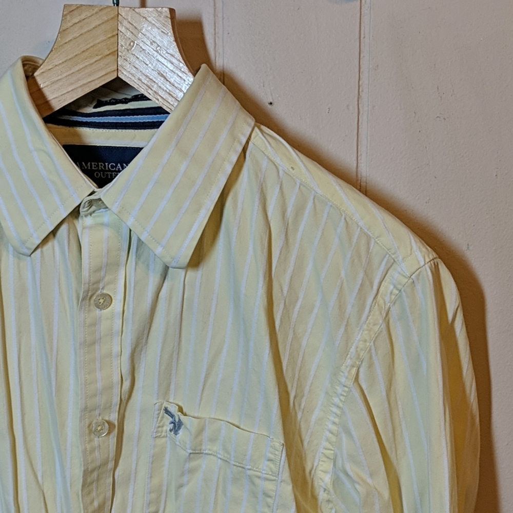 American Eagle vintage fit men's button down Sz M